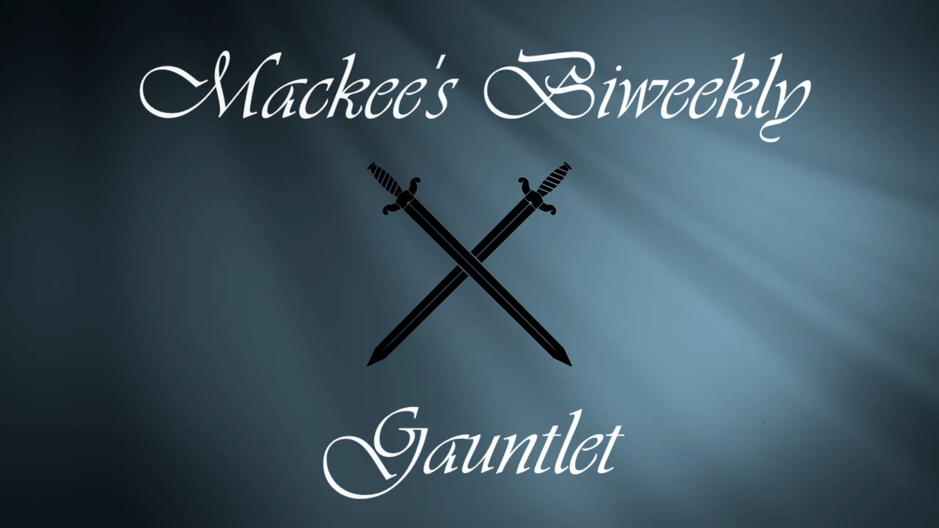 Mackee's Biweekly Gauntlet logo